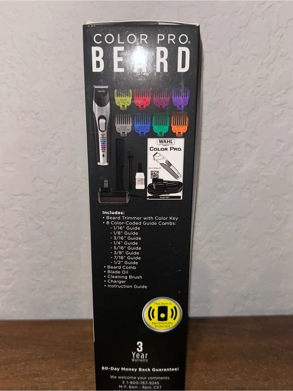 New, WAHL Color Pro Cord Cordless Rechargeable Beard Trimmer